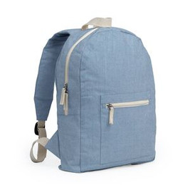 FIRENZA Backpack made of 320 gsm recycled cotton in a heather finish design - EgotierPro MO7179