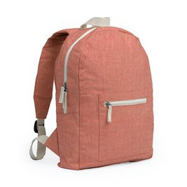 FIRENZA Backpack made of 320 gsm recycled cotton in a heather finish design - EgotierPro MO7179