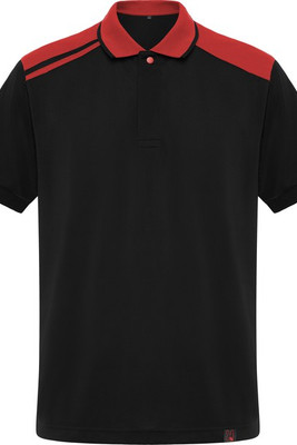 Roly PO8410 - SAMURAI Antibacterial short-sleeve polo shirt in a colour combination design