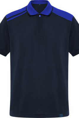 Roly PO8410 - SAMURAI Antibacterial short-sleeve polo shirt in a colour combination design