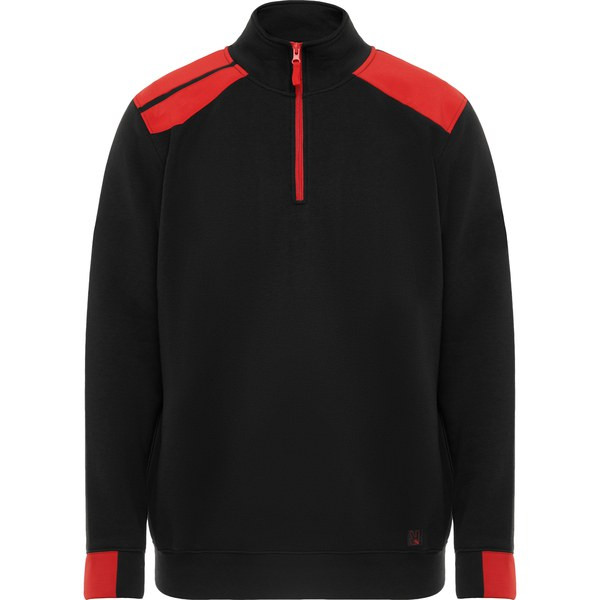 Roly SU8413 - MAVERICK Half zip sweater in a colour combination design