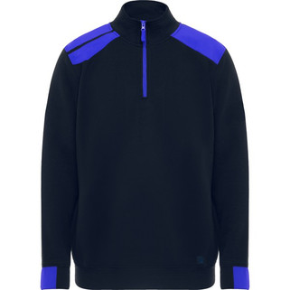 Roly SU8413 - MAVERICK Half zip sweater in a colour combination design