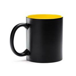 MACHA Ceramic mug ideal for laser marking with colour interior - EgotierPro TZ3997