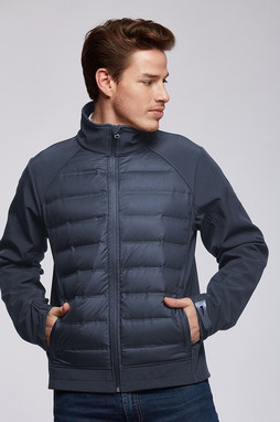Mustaghata ALPHA - Hybrid-Softshell-Down-Jacke