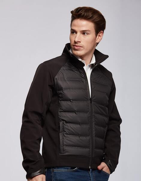 Mustaghata ALPHA - Giacca ibrida in softshell e piumino