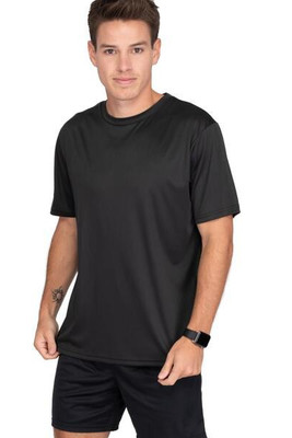 Mustaghata BOLT - Heren Actief T-shirt Polyester Spandex 170 G/M²