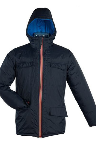 Barents ENERGY - Wendbare Unisex-Jacke mit Kapuze und Kontrastreißverschluss