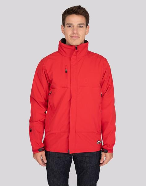 Mustaghata JASPER - Veste Softshell Homme 3 en 1 Imperméable et Confortable