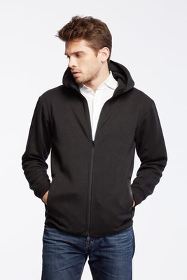 Mustaghata SLALOM - Åndbar Polycotton Sweater med Lynlås og Lommer
