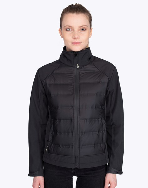 Mustaghata XENA - Blouson Femme Hybride Softshell-Doudoune