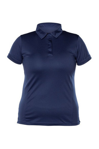 Blank Activewear L349 - Womens Short Sleeve Polo, 100% Polyester Interlock, Dry Fit