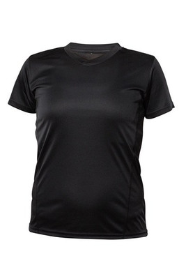 Blank Activewear L720 - T-shirt Femme V-Neck Performance Polyester Respirant