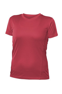 Blank Activewear L720 - T-shirt Femme V-Neck Performance Polyester Respirant