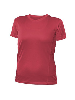 Blank Activewear L720 - T-shirt Femme V-Neck Performance Polyester Respirant
