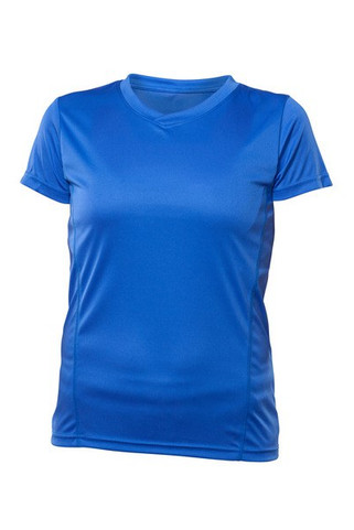 Blank Activewear L720 - T-shirt Femme V-Neck Performance Polyester Respirant