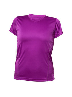 Blank Activewear L720 - T-shirt Femme V-Neck Performance Polyester Respirant