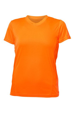 Blank Activewear L720 - T-shirt Femme V-Neck Performance Polyester Respirant