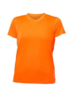 Blank Activewear L720 - Womens Performance V-Neck Moisture-Wicking T-Shirt