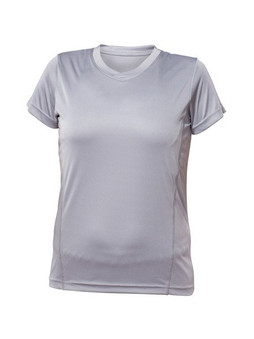 Blank Activewear L720 - T-shirt Femme V-Neck Performance Polyester Respirant