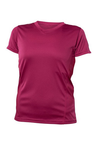 Blank Activewear L720 - T-shirt Femme V-Neck Performance Polyester Respirant