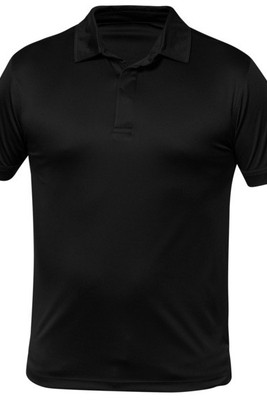 Blank Activewear M349 - Men's Short Sleeve Polo, 100% Polyester Interlock, Dry Fit
