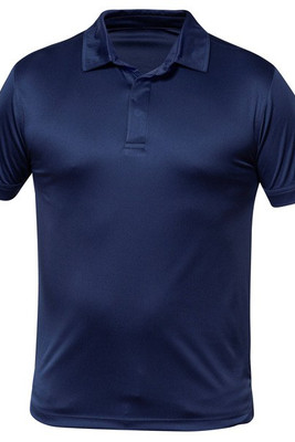 Blank Activewear M349 - Men's Short Sleeve Polo, 100% Polyester Interlock, Dry Fit