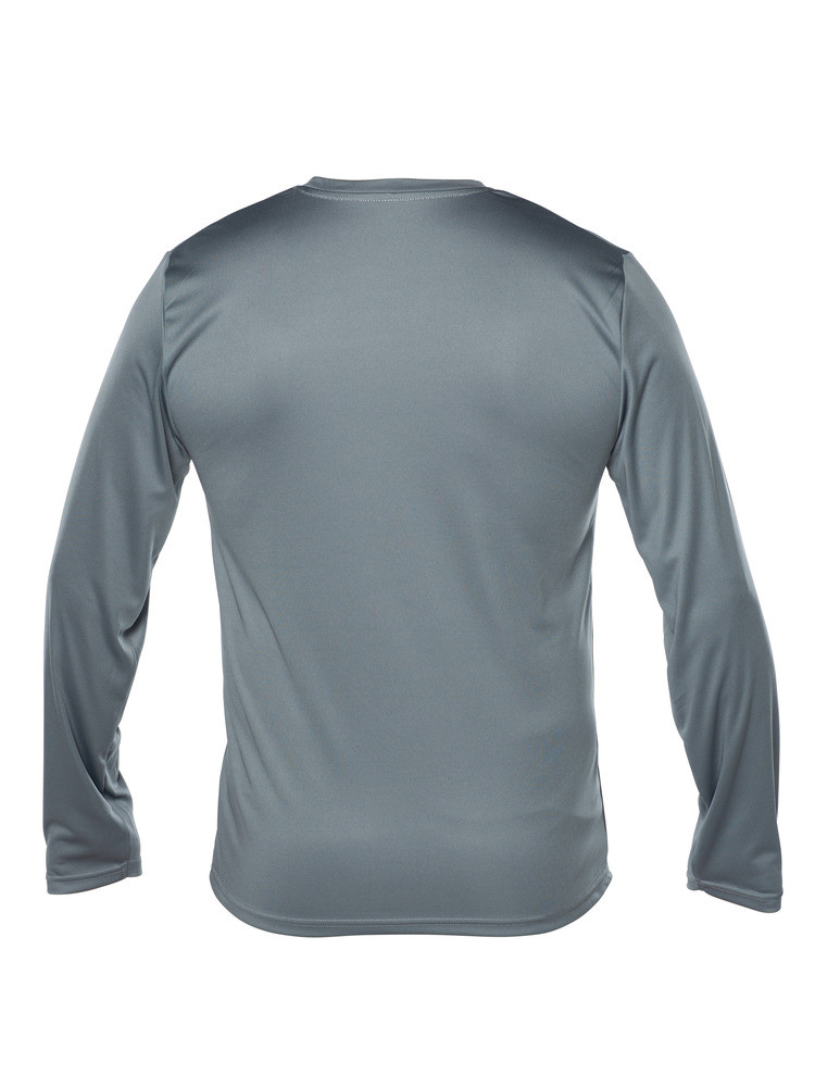 Mockup Plain Gray Long Sleeve Shirt Unifit Shirt Template Plain