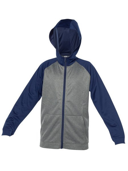 Blank Activewear Y444 - Hoodie Jeunesse Performance Zip Complet