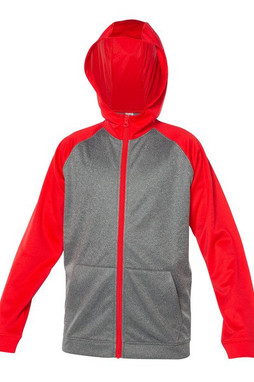 Blank Activewear Y444 - Hoodie Jeunesse Performance Zip Complet