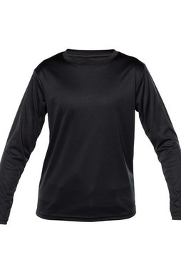 Blank Activewear Y635 - Youth Long Sleeve T-shirt, 100% Polyester Interlock, Dry Fit