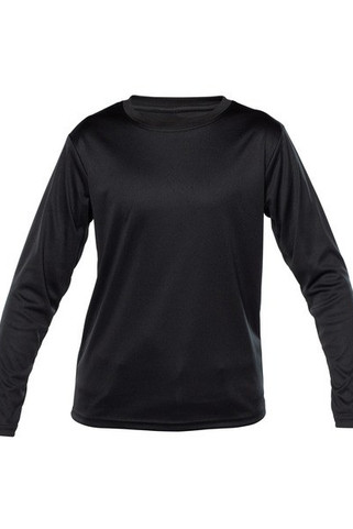 Blank Activewear Y635 - Youth Long Sleeve T-shirt, 100% Polyester Interlock, Dry Fit