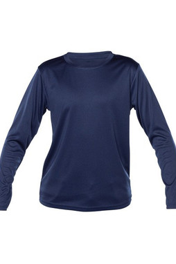 Blank Activewear Y635 - Youth Long Sleeve T-shirt, 100% Polyester Interlock, Dry Fit