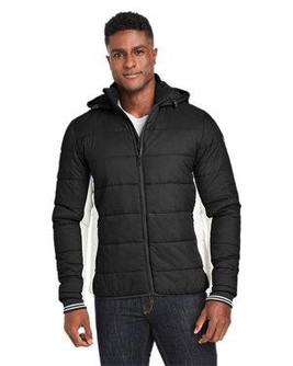 Nautica N17186 - Men's Nautical Mile Puffer Packable Jacket