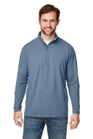 Nautica N17924 - Mens Saltwater Quarter-Zip Pullover