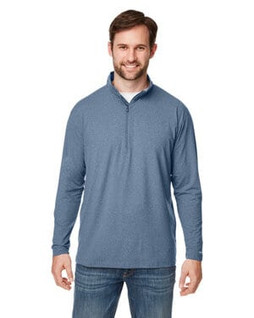 Nautica N17924 - Mens Saltwater Quarter-Zip Pullover