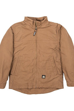 Berne JL17 - Mens Flagstone Flannel-Lined Duck Jacket