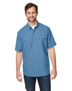 Dri Duck 4445DD - Mens Crosswood Dobby Short-Sleeve Woven Shirt