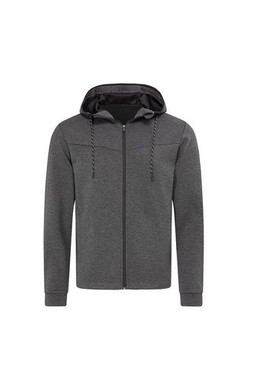 Stedman ST5840 - Giacca scuba con cappuccio riciclato Uomo
