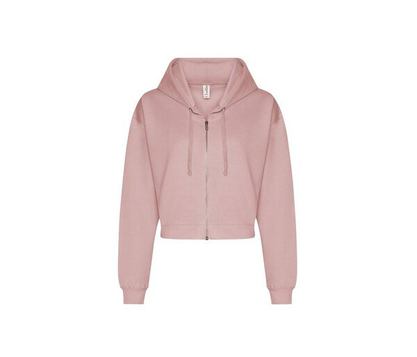 AWDIS JH065 - Women's short zipped sweatshirt