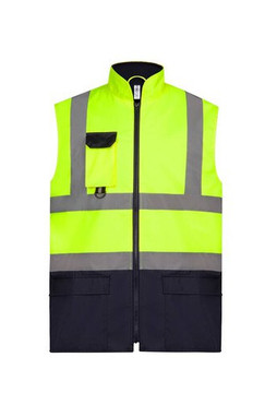 Yoko YK005 - Hi vis premier railway pull-apart waistcoat (HVW118)