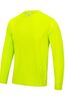 Just Cool JC002 - Åndbar langærmet Neoteric ™ T-shirt