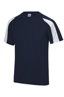 JUST COOL JC003 - Tee-shirt de sport contrasté