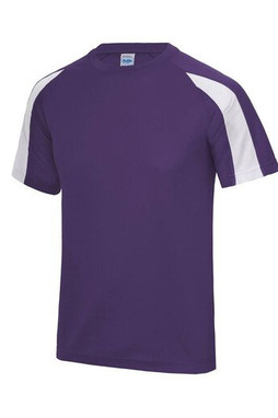 JUST COOL JC003 - Tee-shirt de sport contrasté