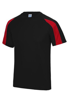 JUST COOL JC003 - Tee-shirt de sport contrasté