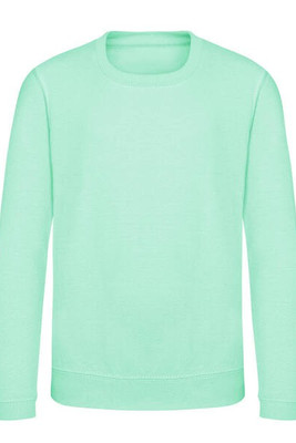 AWDIS JUST HOODS JH030J - Comfortabele Kindertrui met Moderne Snit en Fleece