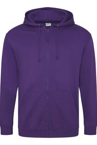 AWDIS JH050 - Pánská Stylová Mikina s Kapucí a Zipem