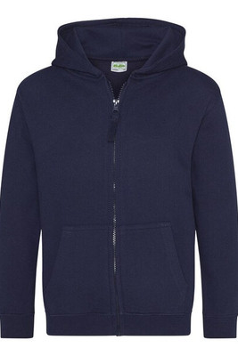 AWDIS JH050J - Cozy Hooded Sweatshirt with Invisible Zip