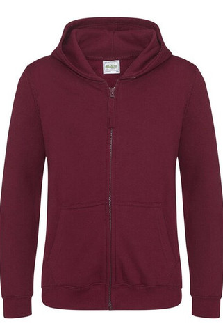 AWDIS JH050J - Cozy Hooded Sweatshirt with Invisible Zip