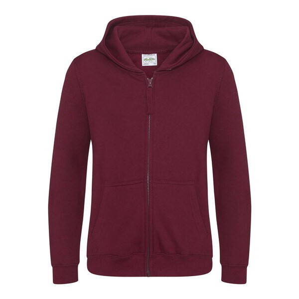 AWDIS JH050J - Cozy Hooded Sweatshirt with Invisible Zip