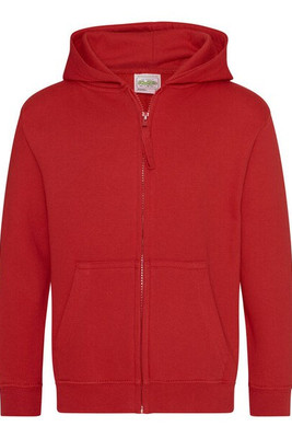 AWDIS JH050J - Cozy Hooded Sweatshirt with Invisible Zip